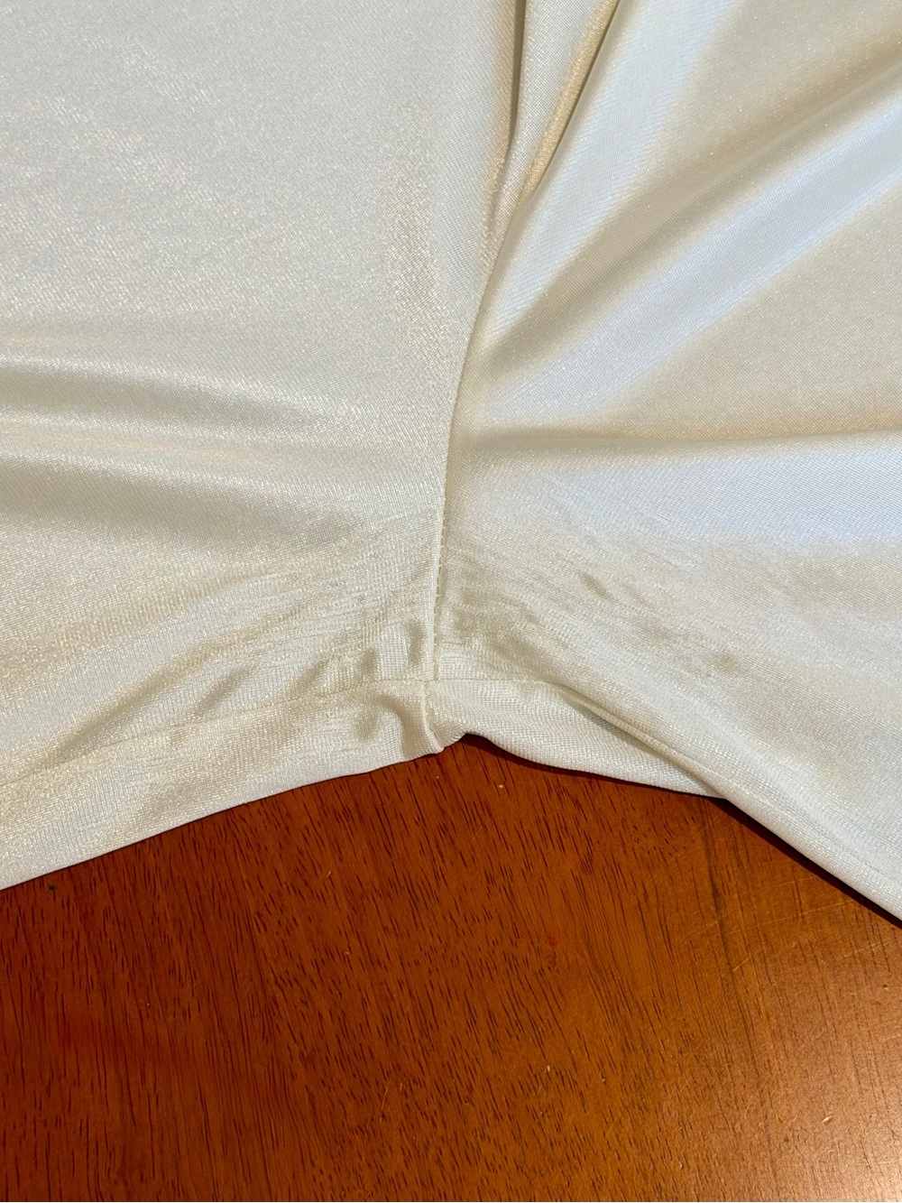 Vintage 70s Wondermaid Ivory Nylon Pettipants Slip Shorts Bloomers Sz L - Picture 6 of 8